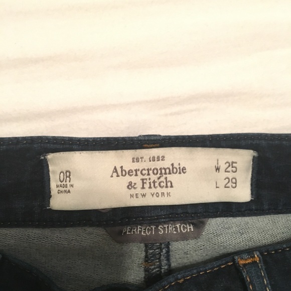 Abercrombie dark wash jeggings - Picture 5 of 6